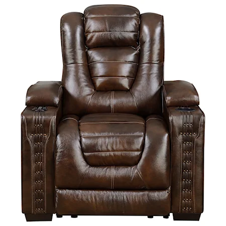 Power Recliner with Powered Headrest